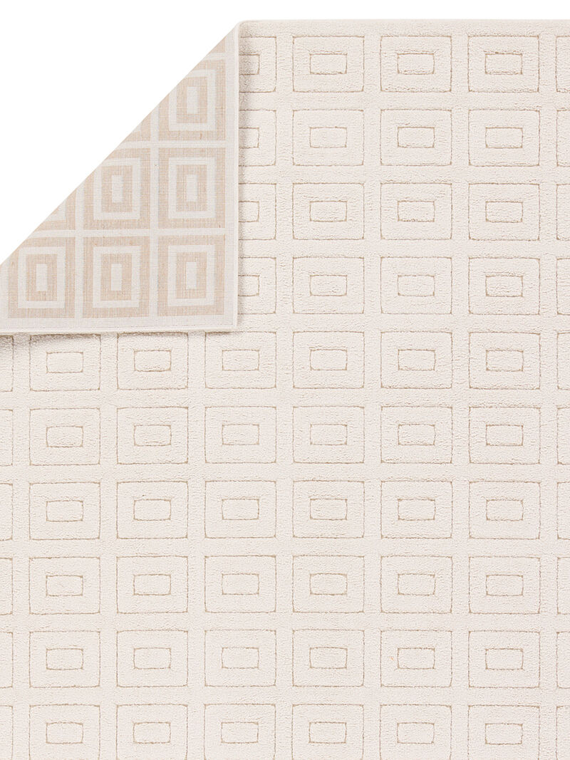 Petros Barnett White 7'9" x 10' Rug