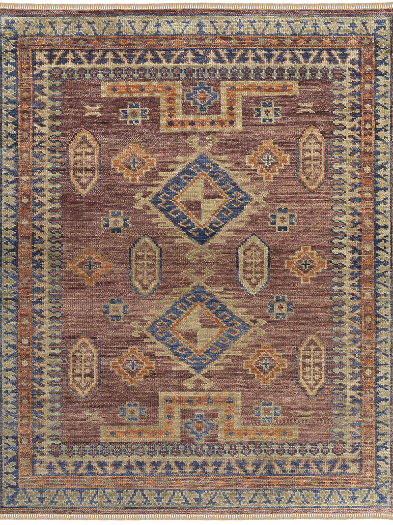 Fillmore 6929F 4' x 6' Red/Green/Blue Rug
