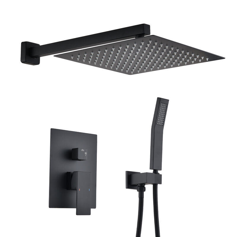 12 Rain Shower Head Systems Wall Mounted Shower