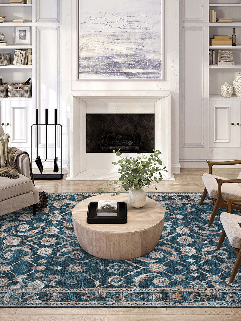 Jericho JC4 Navy 9' x 12' Rug