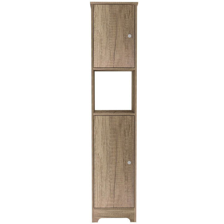 Linen Cabinet Albany, Bathroom, Light Oak