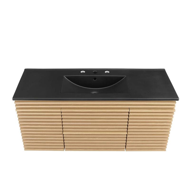Modway Render 48 Wall-Mount Bathroom Vanity