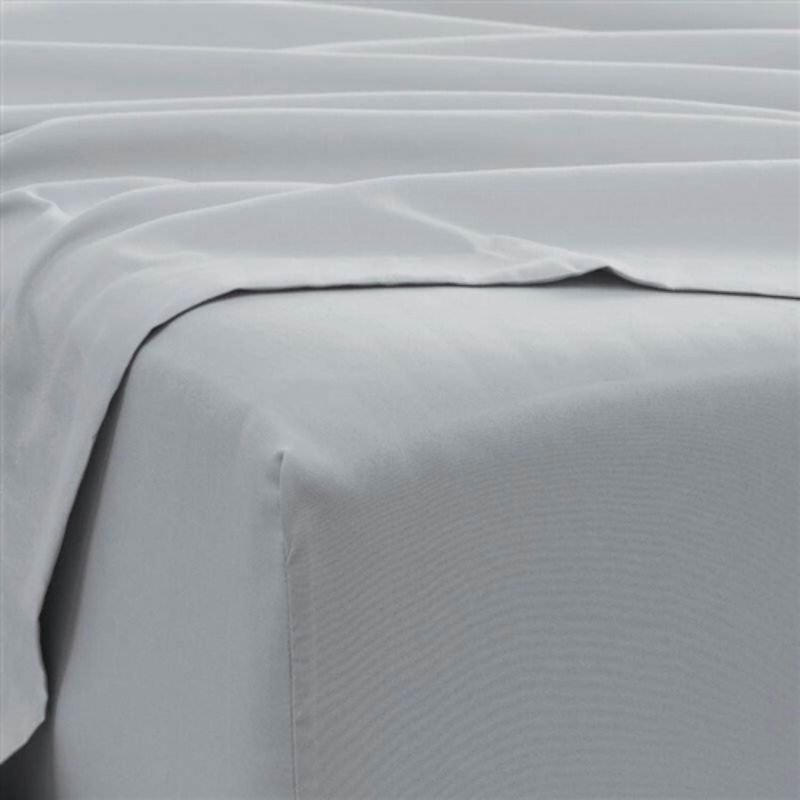 Hivvago Twin size 4 Piece Grey Wrinkle Resistant Microfiber Polyester Sheet Set