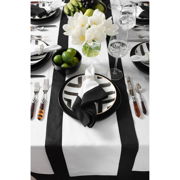 Solino Home 100% Pure Linen Table Runner | Contempo