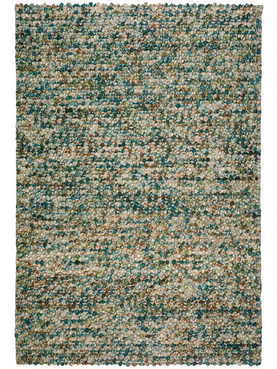 Hanu HU1 Teal 5' x 7'6" Rug