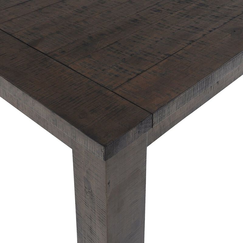 Jofran Willow Creek Distressed Solid Wood 78 Extension Dining Table
