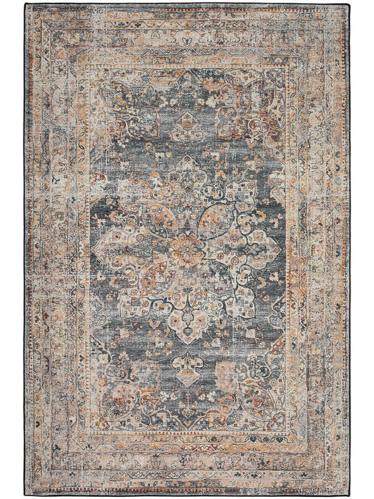 Jericho JC6 Charcoal 3' x 5' Rug