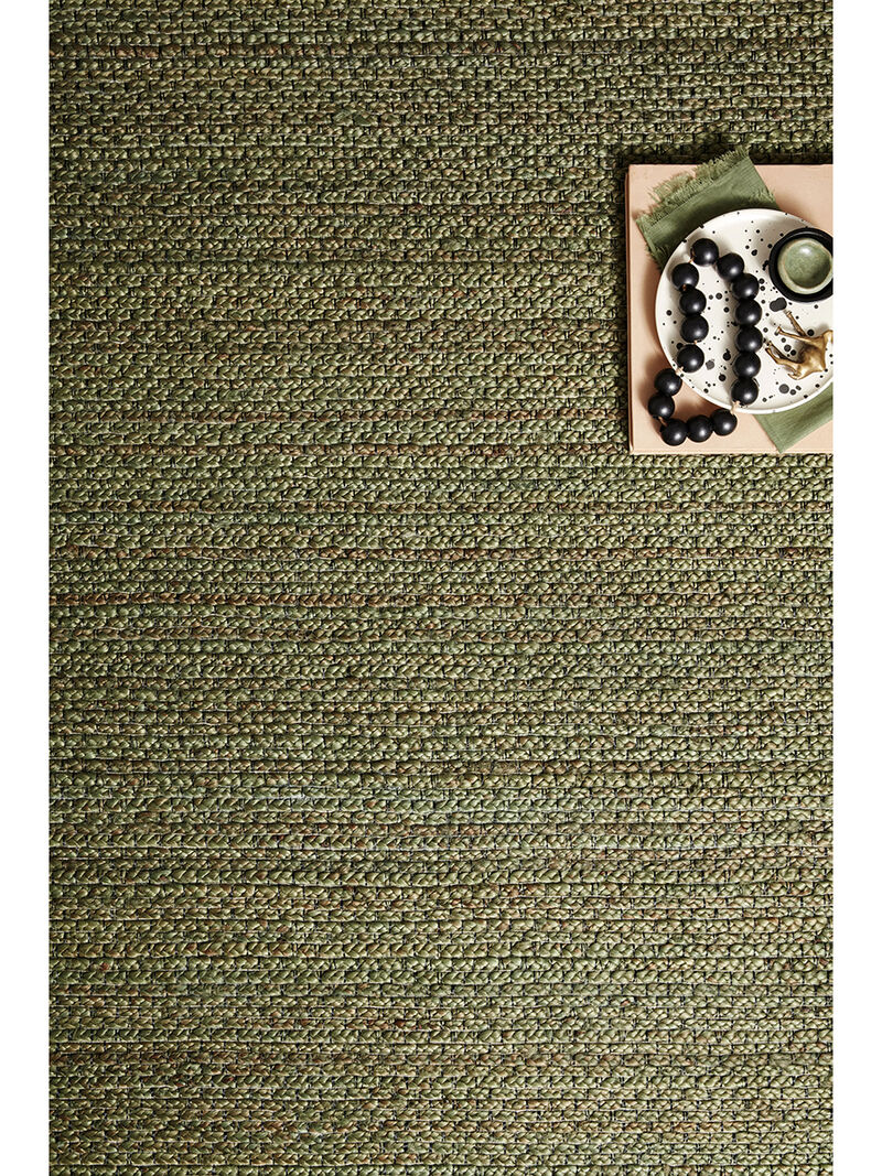 Lily LIL01 Green 3'6" x 5'6" Rug