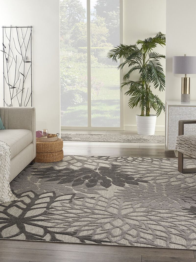 Aloha ALH05 Silver/Gray 3'6" x 5'6" Rug