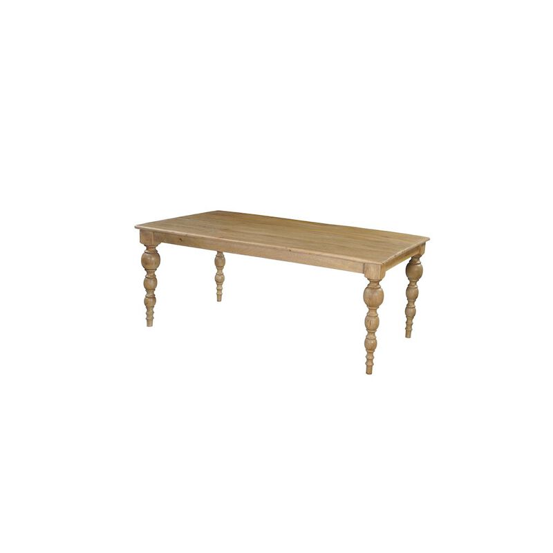 Taran Designs Renith 72 Solid Wood Dining Table
