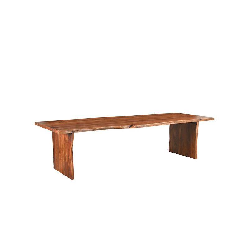Taran Designs Oren 73 Live Edge Solid Wood Dining Bench