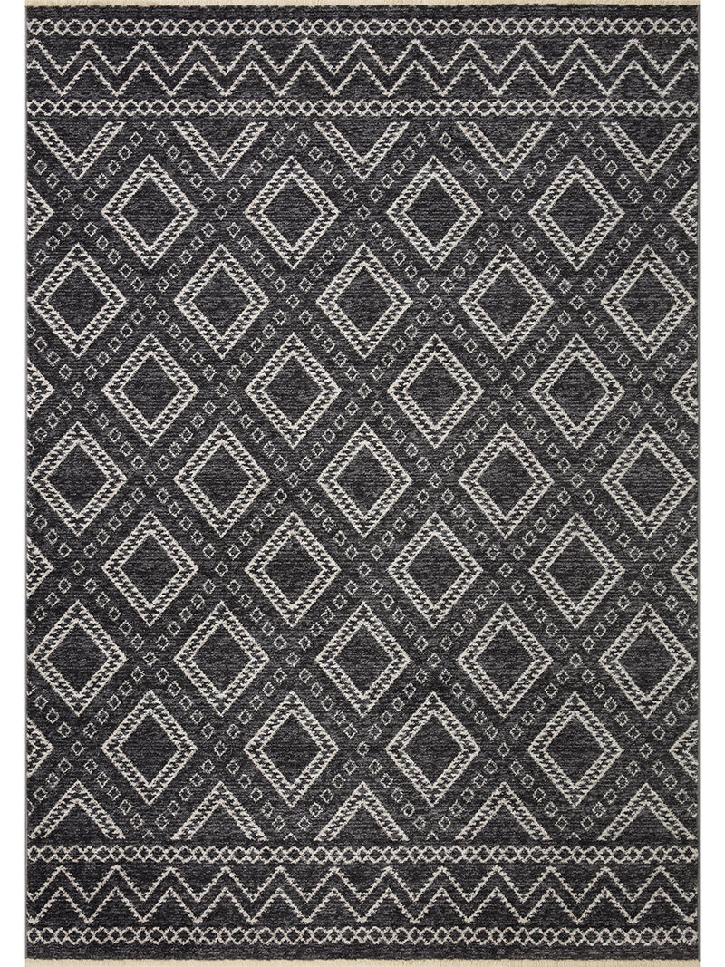 Vance VAN05 Charcoal/Dove 5'3" x 7'9" Rug