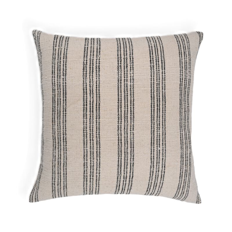 Natural Harmony Cotton Nettle Stripe Pillow