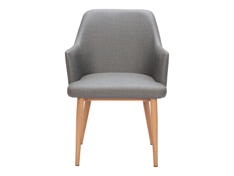 Wisom Dining Chair (Set of 2) Gray