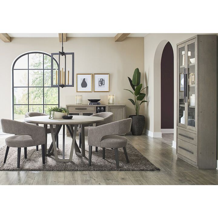 Parker House Furniture Pure Modern Dining 60 In. Round Table with Wood Base