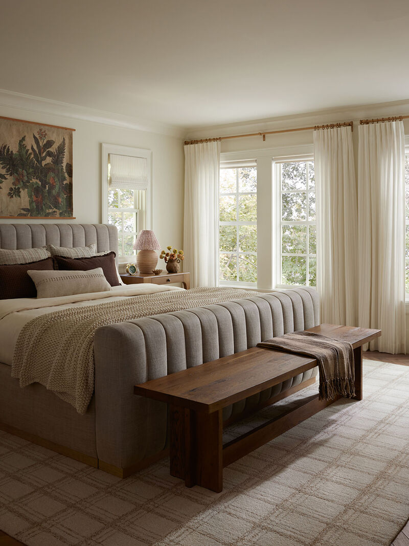 Polly POL-12 Cream / Sand 7''9" x 9''9" Rug by Chris Loves Julia
