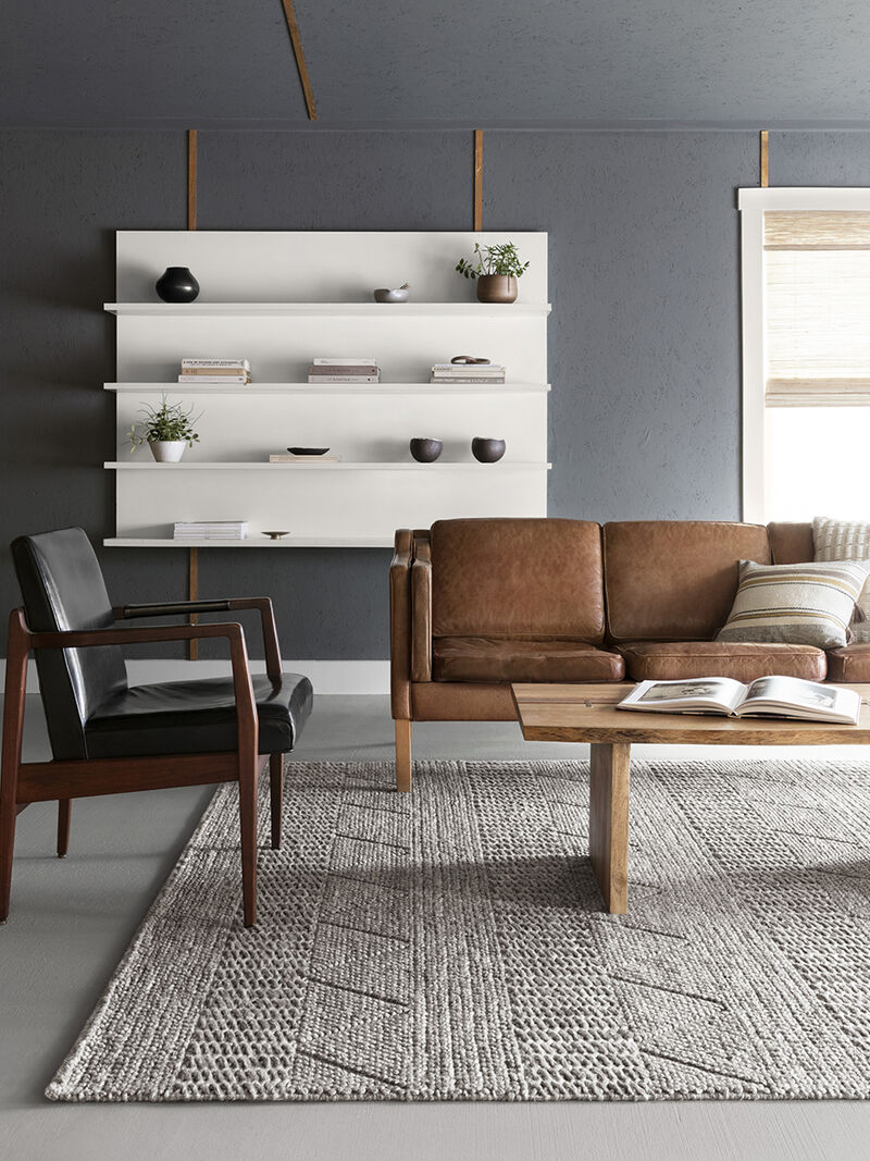 Rowan ROW01 Ash 5' x 7'6" Rug
