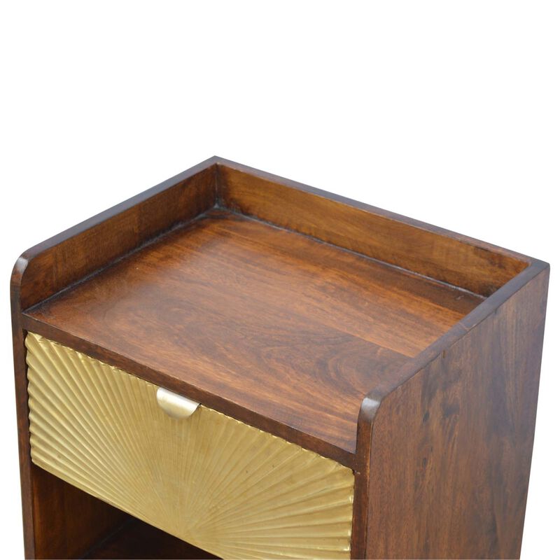 Manila Gold 1 Drawer Nightstand