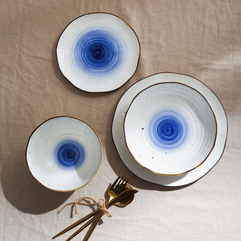 Christian Siriano Luma Porcelain 32 Piece Dinnerware Set