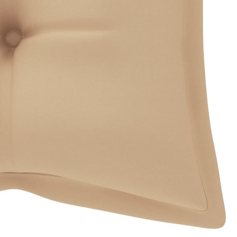 vidaXL Cushion for Swing Chair Beige 47.2" Fabric