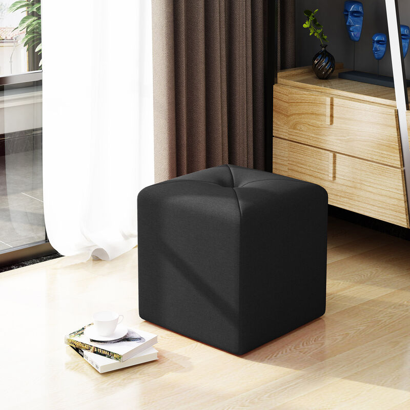 Versatile Square Ottoman Enhance Living Spaces, Restful Companion