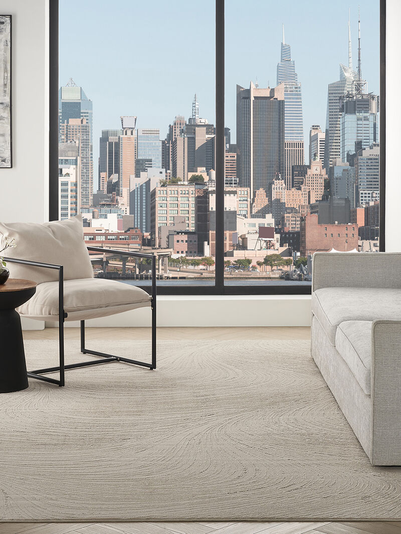 Central Park West CEP02 Beige 7'10" x 9'10" Rug