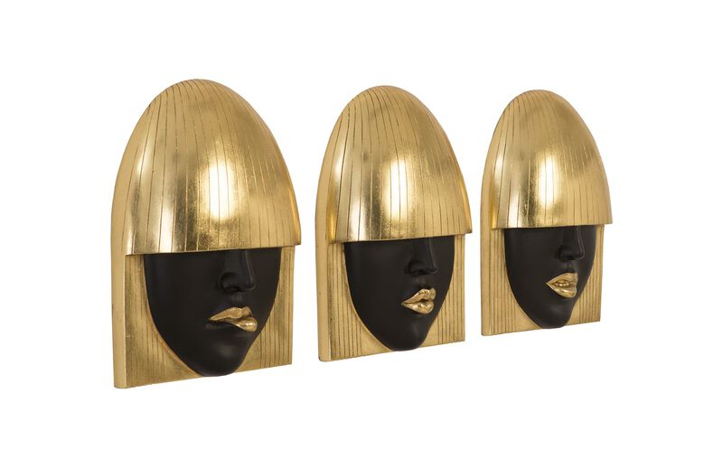 Fashion Faces Small Wall Art Set of 3