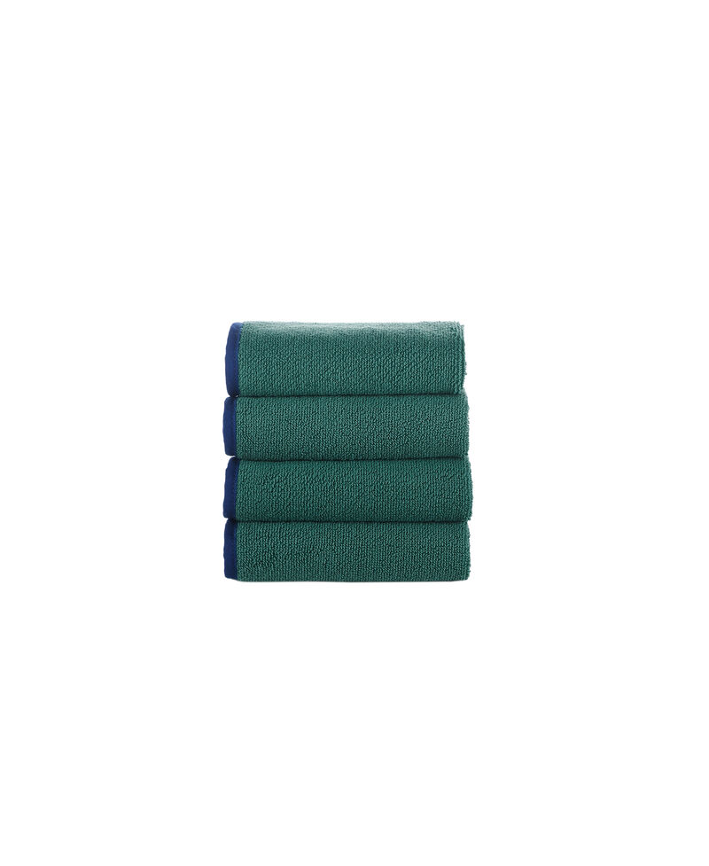 Brooks Brothers Contrast Frame 4 pcs Wash Towels
