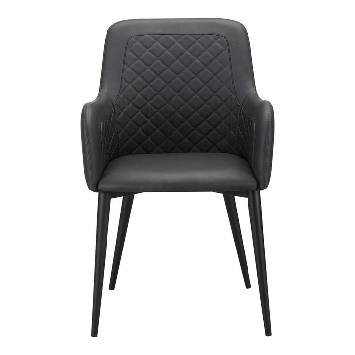 Moe's Home Collection Cantata Dining Chair Black-Set Of Two