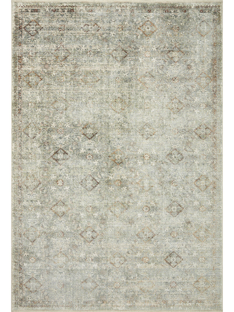 Sonnet SNN02 Lagoon/Gold 3'7" x 5'7" Rug