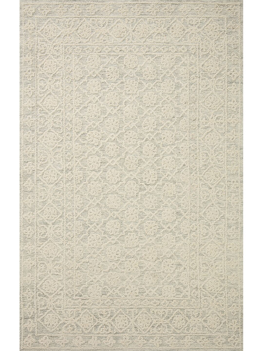 Cecelia CEC01 Mist/Ivory 7'9" x 9'9" Rug