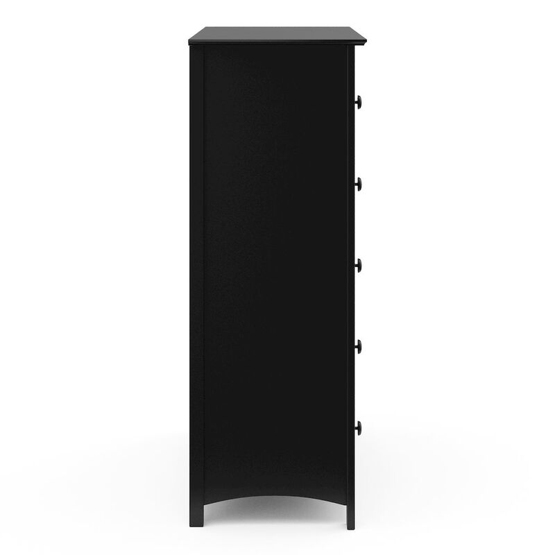 Storkcraft Kenton 5 Drawer Universal Dresser - Black