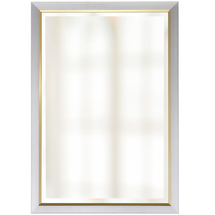 Framed Beveled Mirror VIII