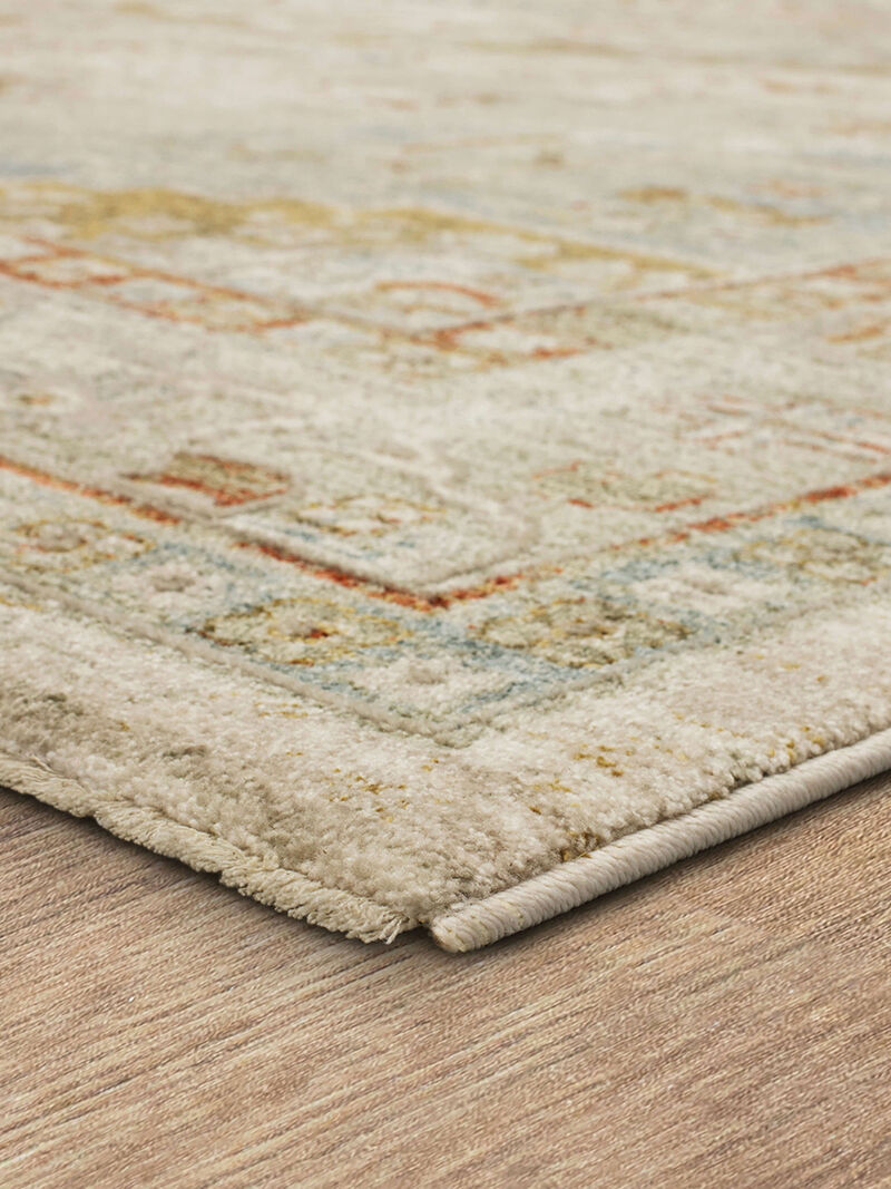 Adalia Kumra Cream 5' X 7' 6" Rug