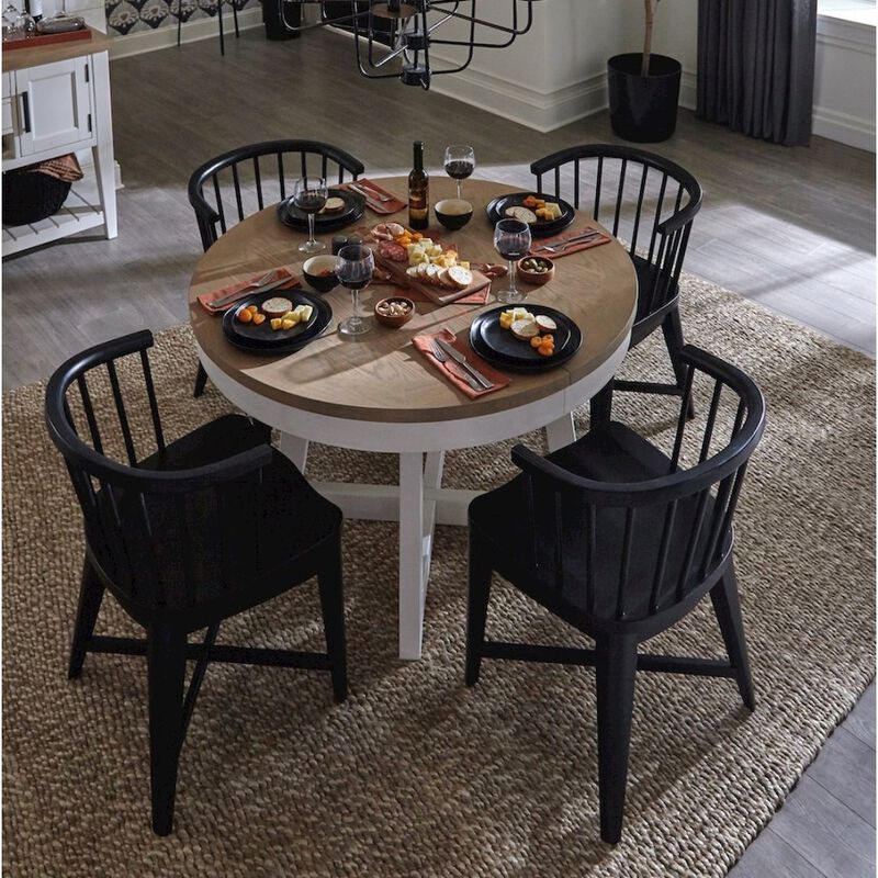 Parker House Furniture Parker House Americana Modern Dining Barrel Dining Chair (2/CTN Sold in pairs)