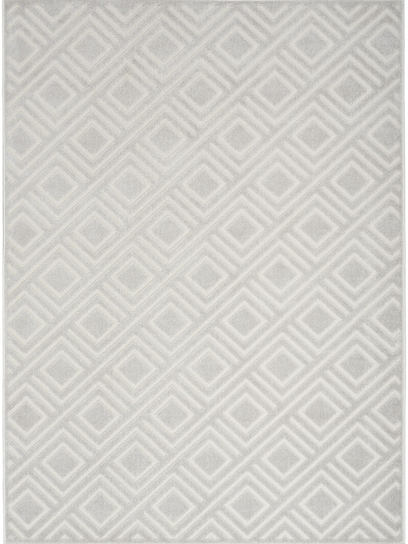 Care Free CAF03 Light Gray 3'11" x 5'11" Rug
