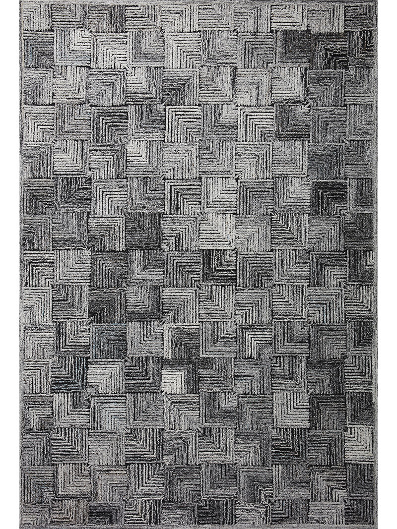 Prescott PRE03 Silver 5' x 7'6" Rug