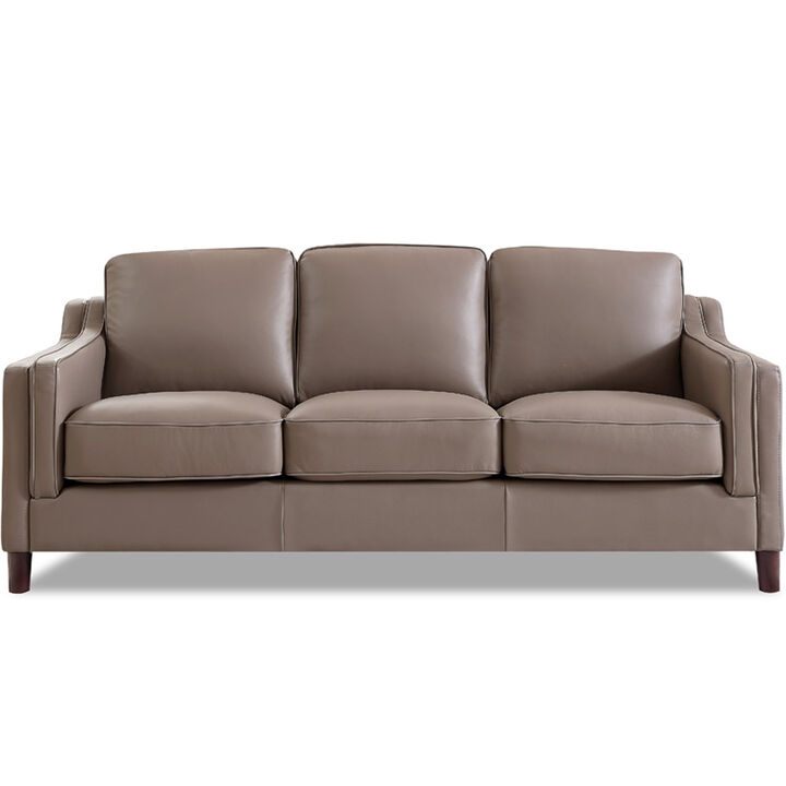Bella Top Grain Leather Sofa