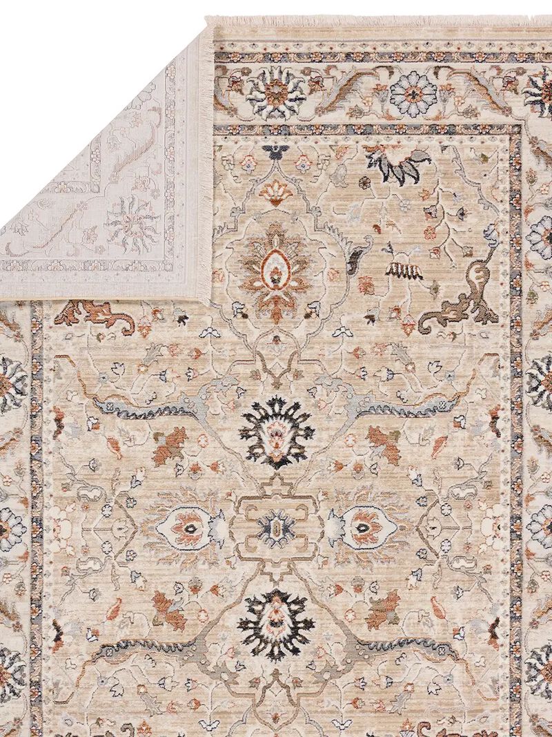 Zefira Romano Tan/Taupe 5' x 8' Rug