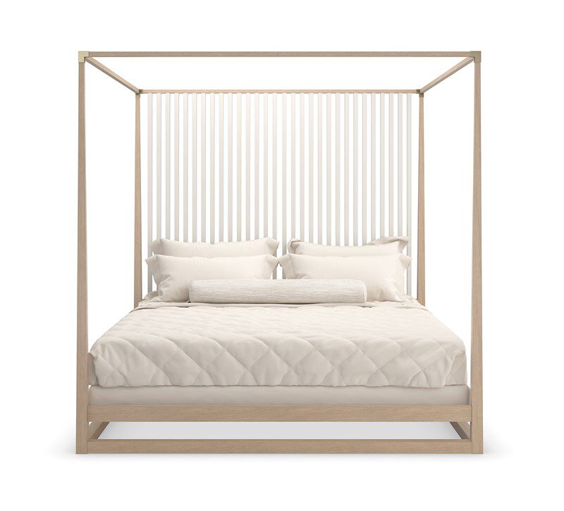 Pinstripe Light Bed-Queen
