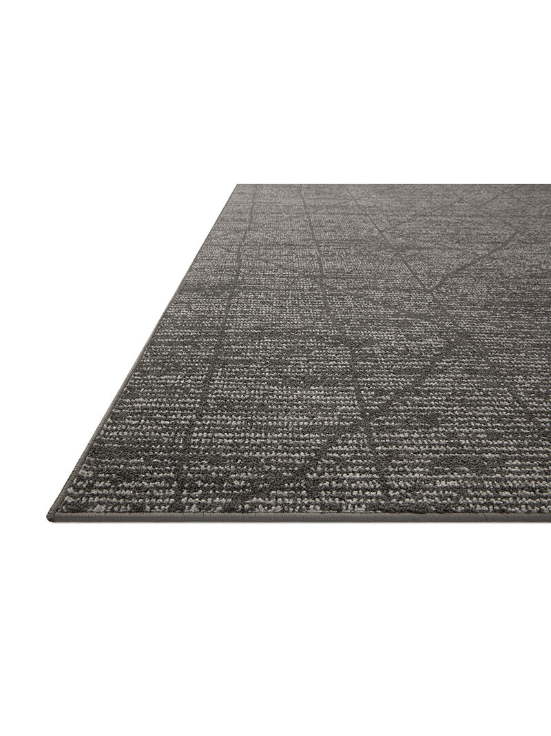 Kamala KAM06 Charcoal/Ivory 5'3" x 7'9" Rug