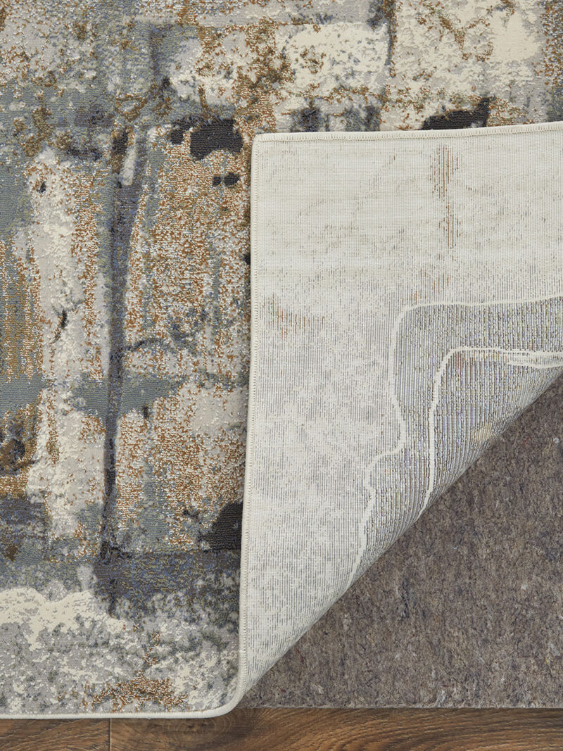 Clio 39LUF Gray 3'10" x 6' Rug