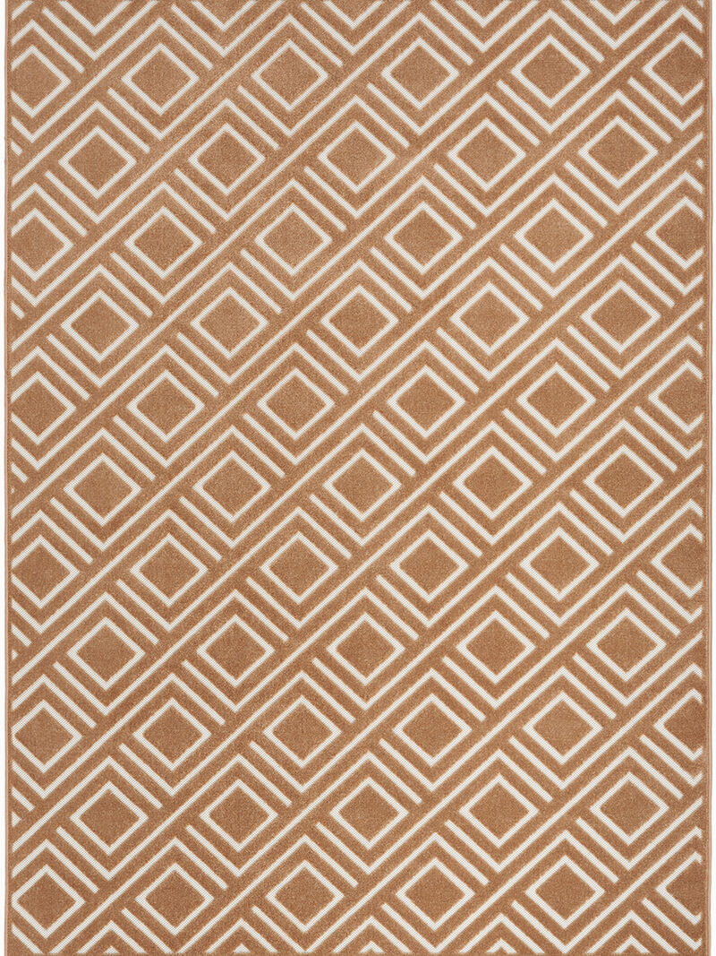 Care Free CAF03 Copper 3'11" x 5'11" Rug
