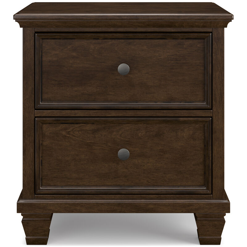 Danabrin Brown Nightstand