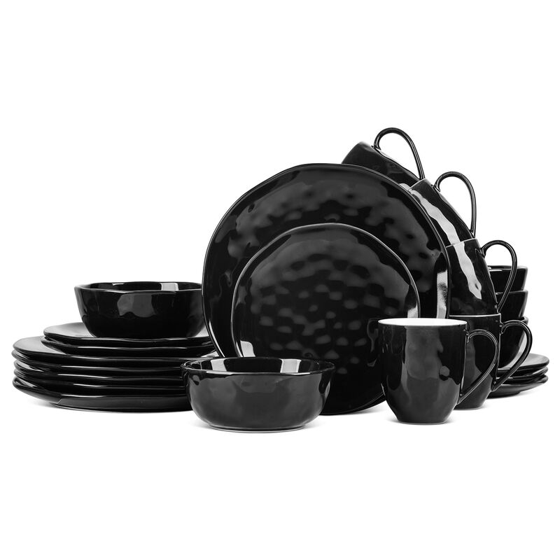 Stone Lain Ivy Porcelain 24 Piece Dinnerware Set