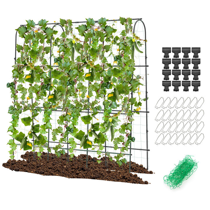 U-Shaped Tall Garden Arched Trellis for Climbing Plants U-Shaped Tall Garden Arched Trellis for Climbing Plants