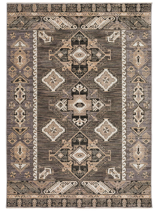 Odessa OD10 Pewter 5' x 7'6" Rug