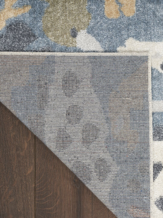 Astra Machine Washable ASW01 Multicolor 4' x 6' Rug