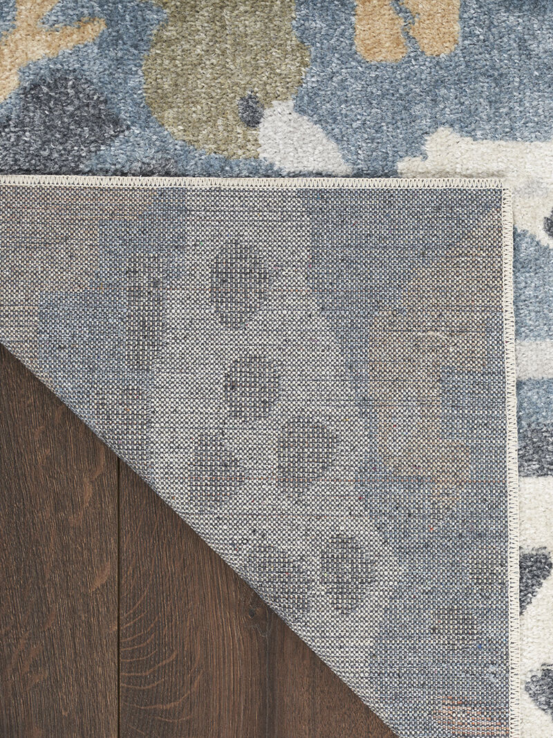 Astra Machine Washable ASW01 Multicolor 4' x 6' Rug