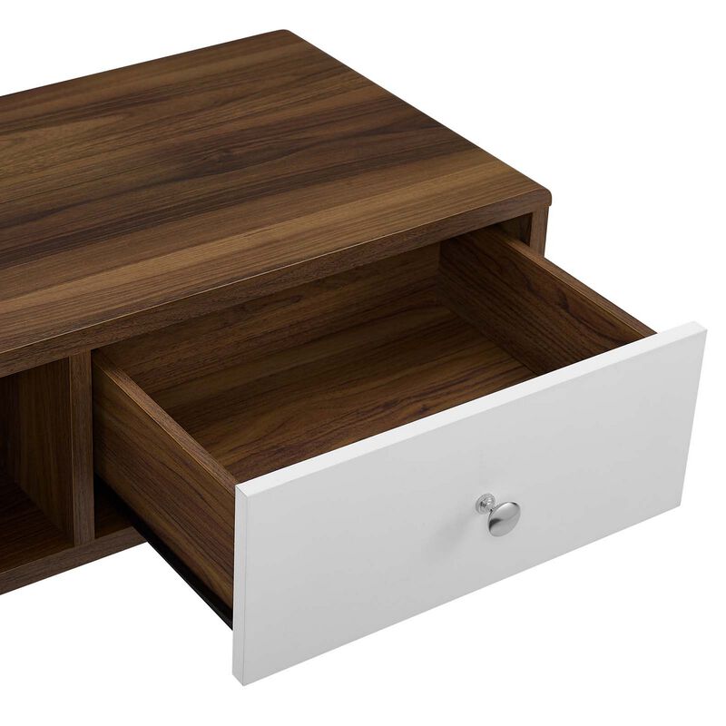 Transmit 70" Media Console Wood TV Stand-Benzara